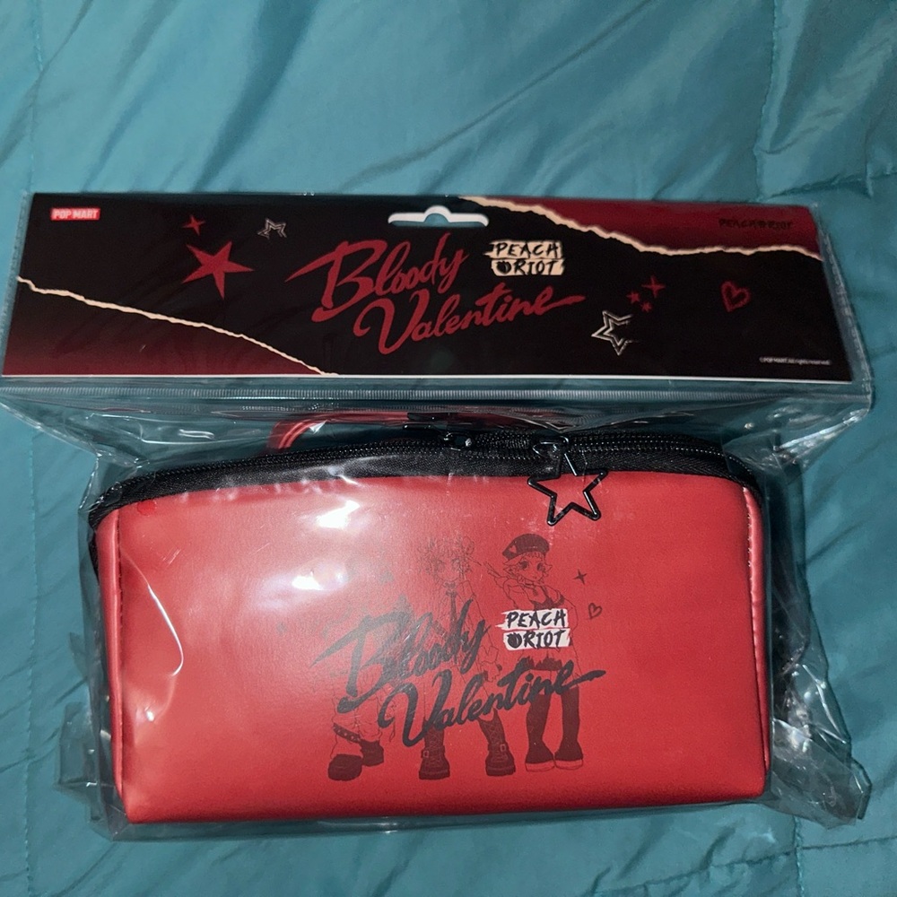 POPMART x PEACH RIOT "BLOODY VALENTINE" LIMITED EDITION COSMETIC BAG